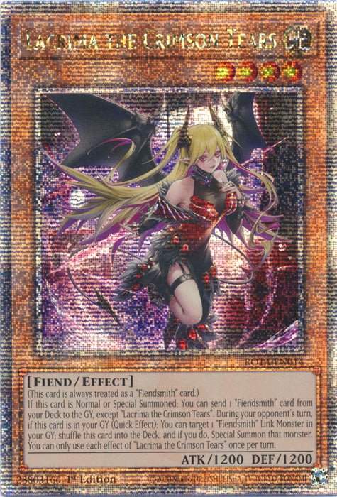 Lacrima Il Dolore Scarlatto ROTA-JP014 [SR] Super Rara Yugioh - Foto 12