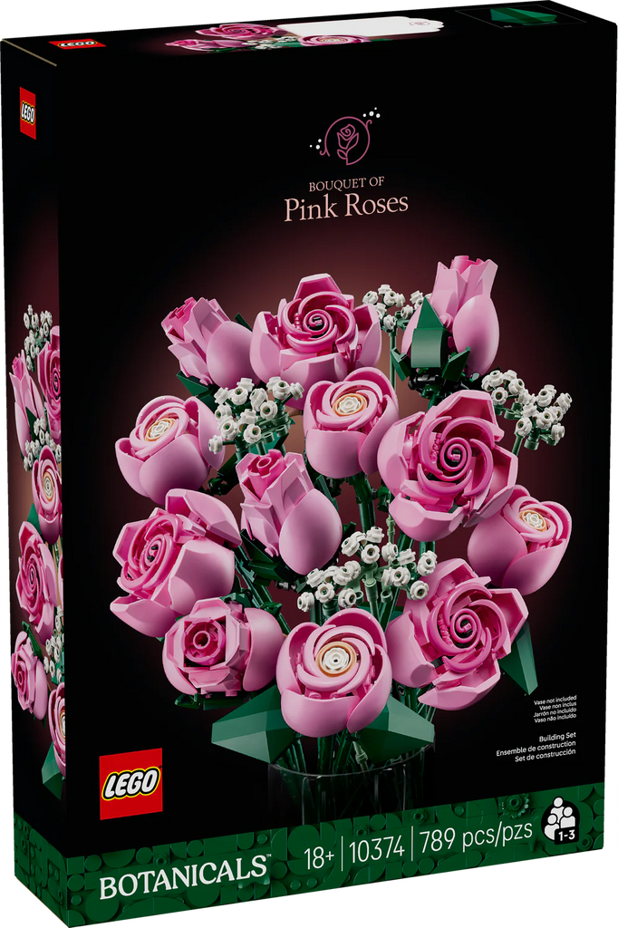 401 Games Canada - LEGO - Botanicals - Bouquet of Pink Roses [10374]