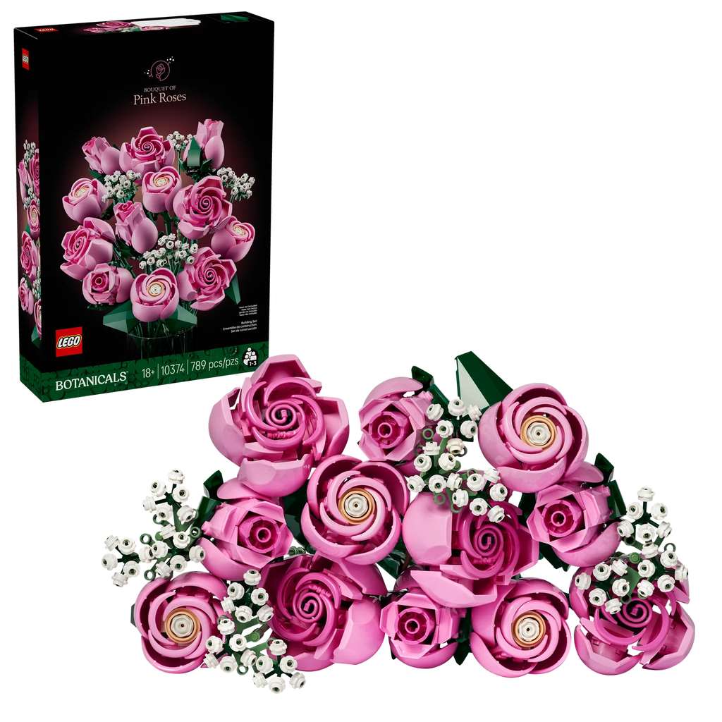 401 Games Canada - LEGO - Botanicals - Bouquet of Pink Roses [10374]