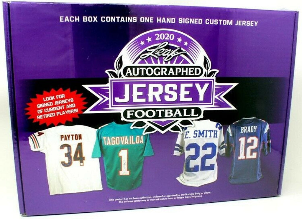 2019 LEAF AUTOGRAPHED JERSEY EDITION FOOTBALL