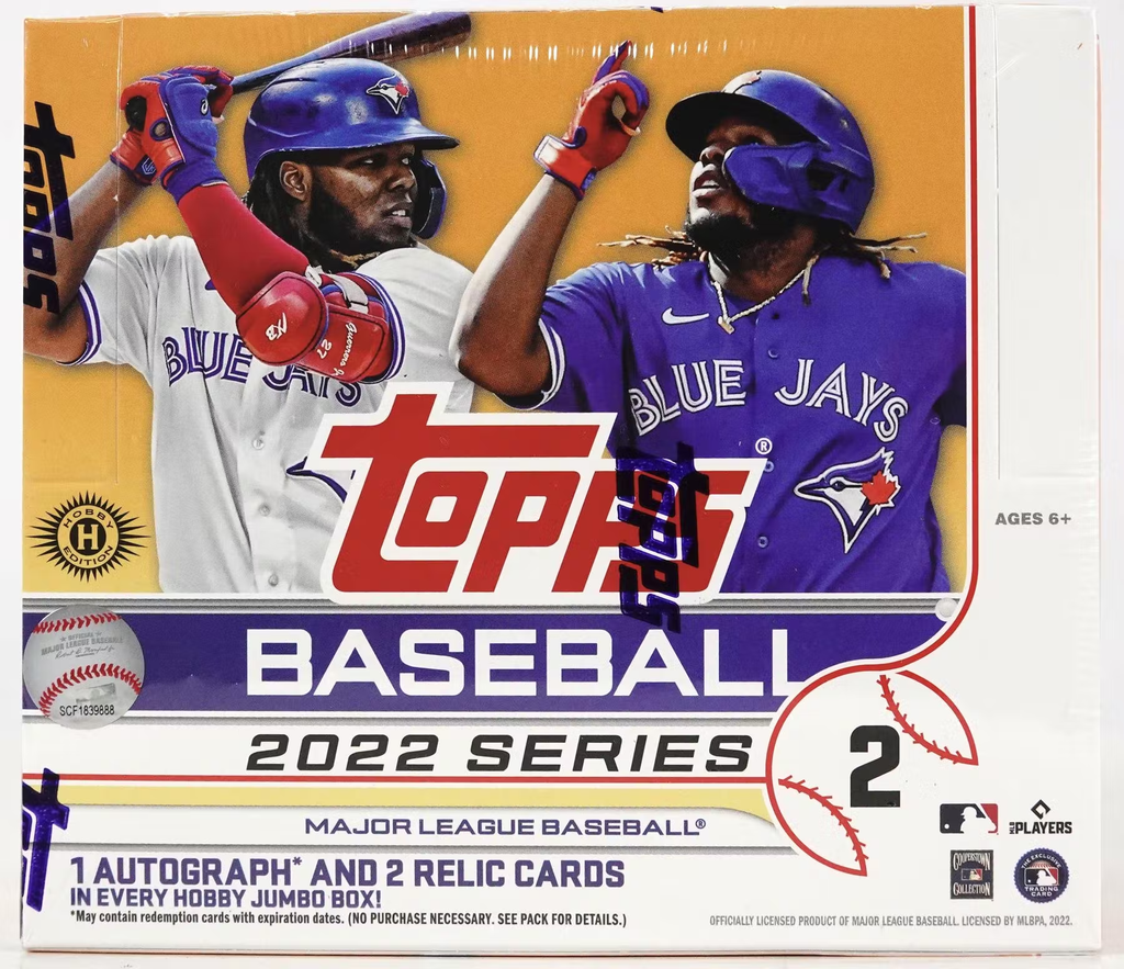 401 Games Canada - 2022 Topps Series 2 Baseball Jumbo Box