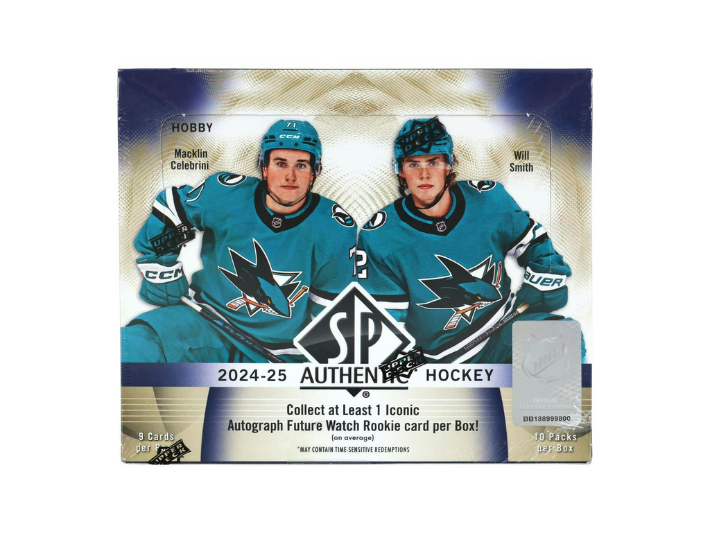 401 Games Canada - 2024-25 Upper Deck SP Authentic Hockey Hobby Box