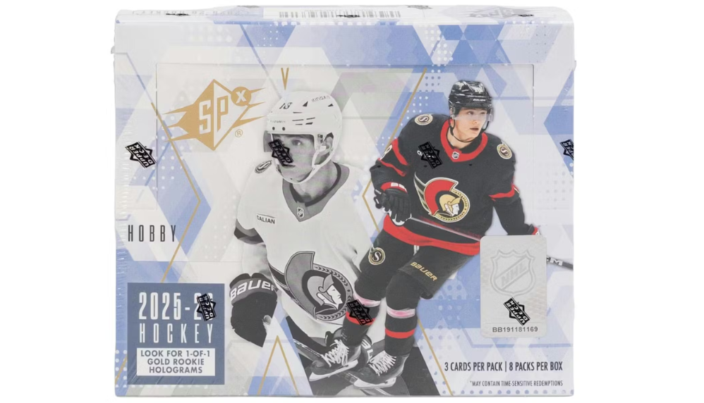 ウェイド、heat、ルーキーカード、アッパーディック、spx 401 Games Canada - 2025-26 Upper Deck SPx Hockey Hobby Box