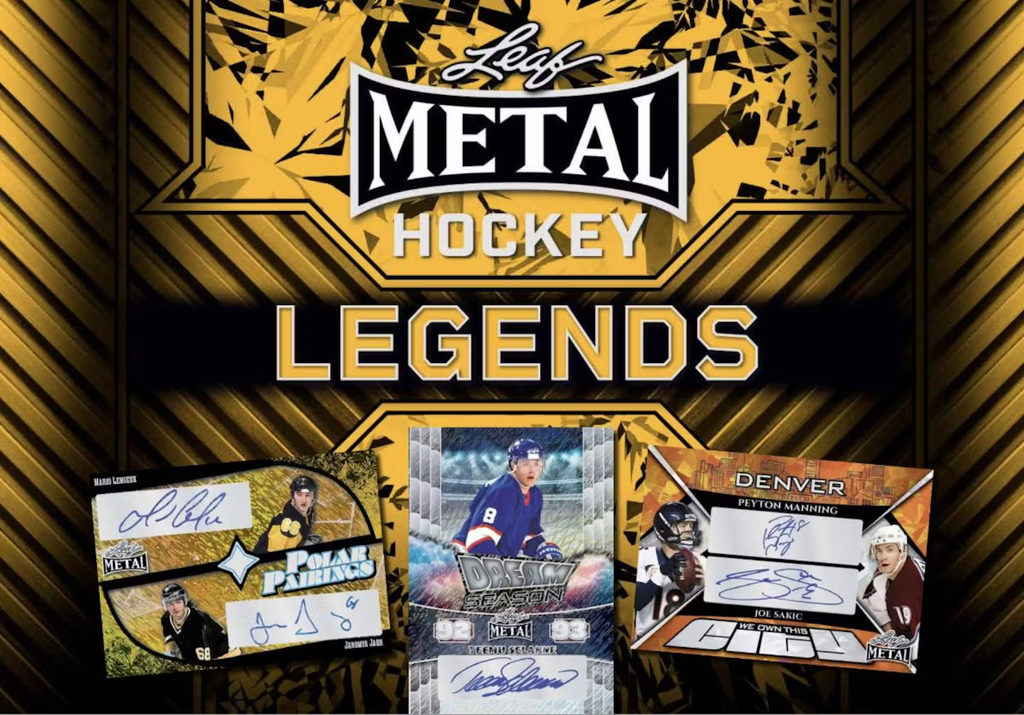 401 Games Canada 2025 Leaf Hockey Metal Legends Hobby Box (PreOrder)