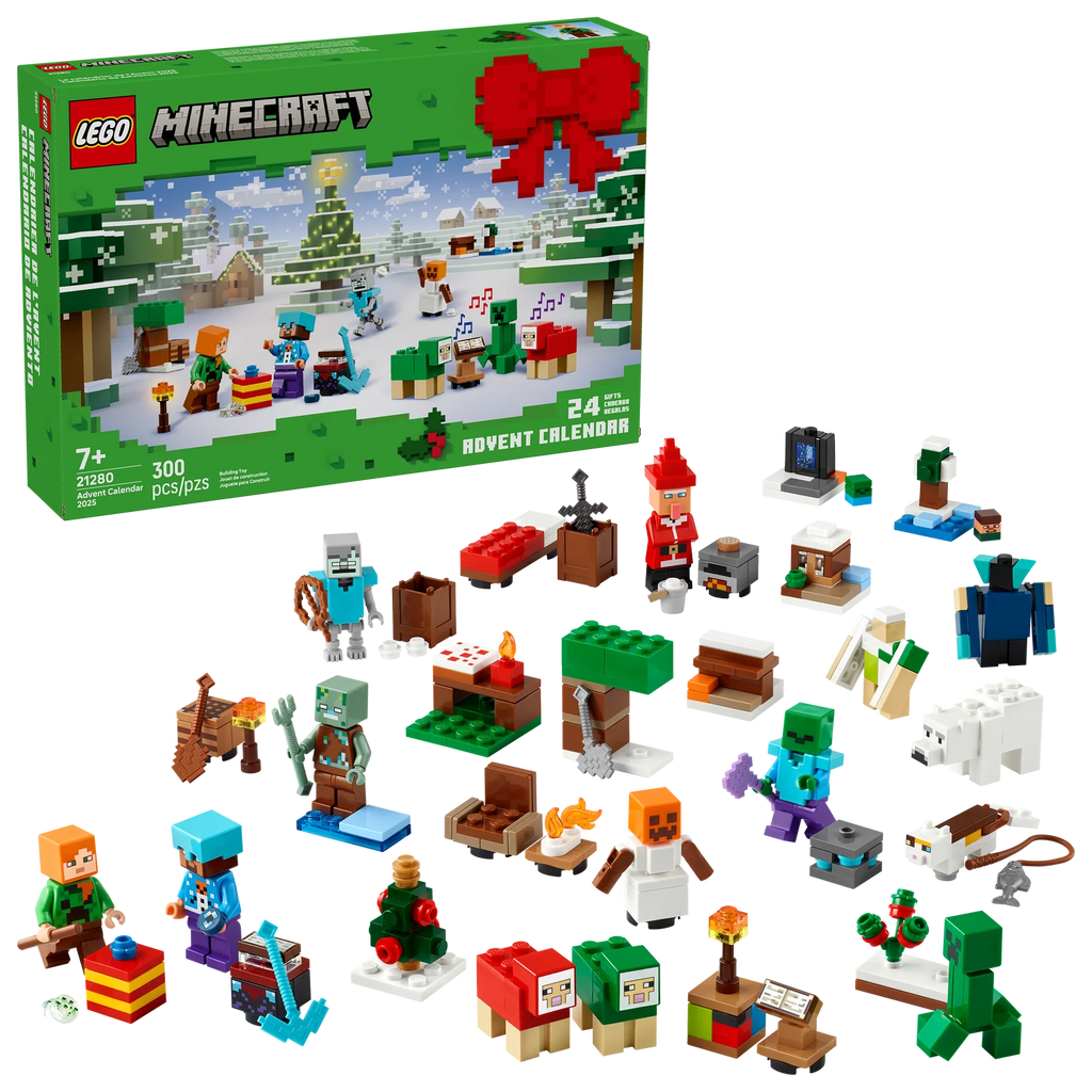 401 Games Canada LEGO Minecraft Advent Calendar 2025 21280 401-games-canada-lego-minecraft-advent-calendar-2025-21280