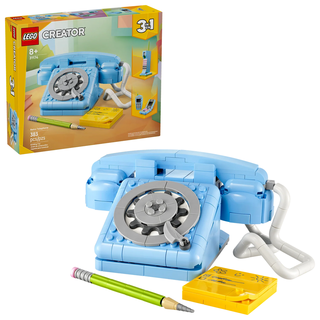 401 Games Canada - LEGO - Creator 3in1 - Retro Telephone [31174]