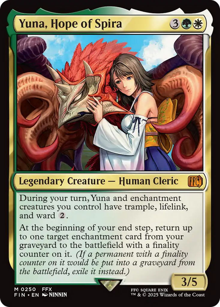 PSA10 MTG FF ユウナYuna, Hope of Spira 2025 MTG FINAL FANTASY #0549 YUNA, HOPE OF SPIRA PSA 10 | eBay