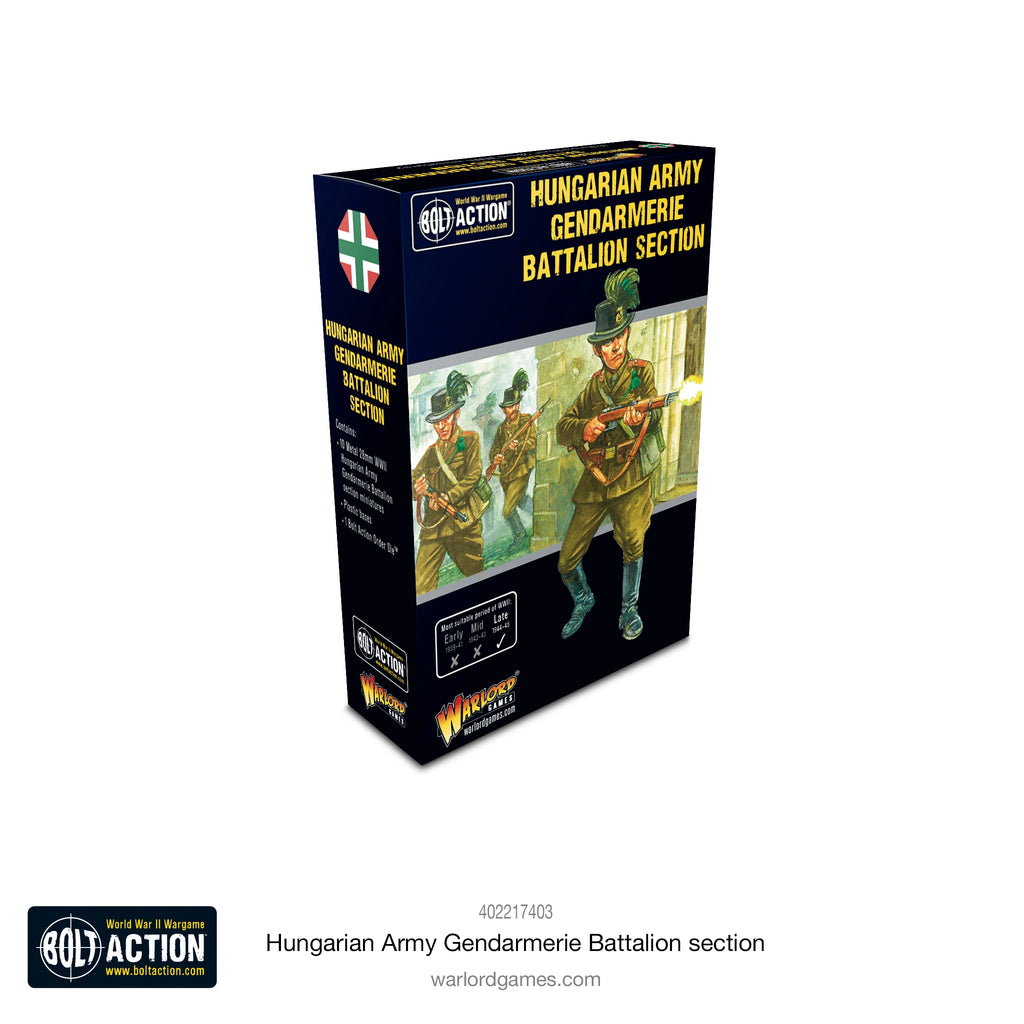 401 Games Canada Bolt Action Hungary Hungarian Army Gendarmerie