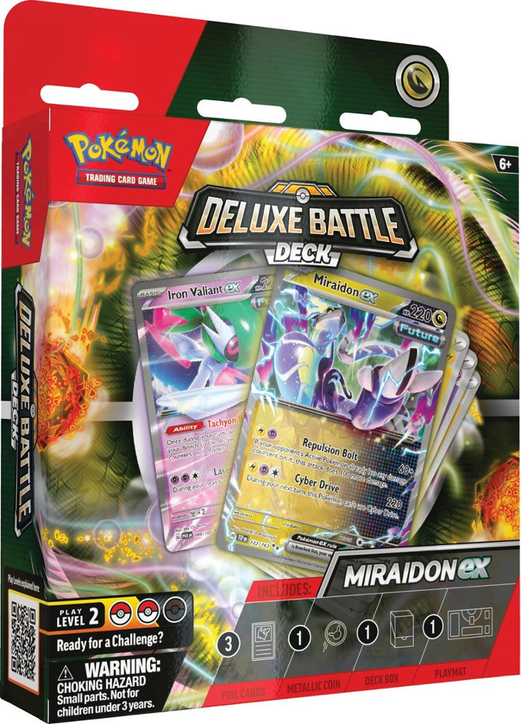 401 Games Canada Pokemon Deluxe Battle Deck Miraidon Ex 5479