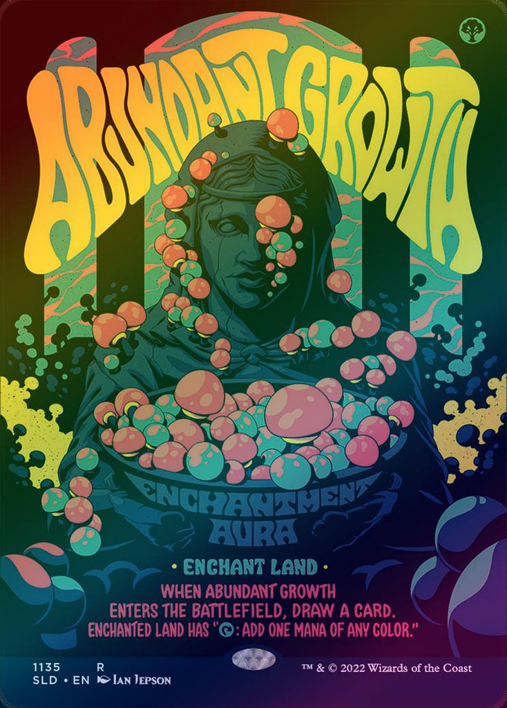 Secret Lair: Welcome to the Fungal　Foil Abundant-Growth-Welcome-to-the