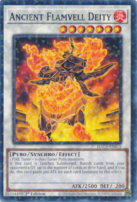 yugioh flamvell deck 401 Games Canada - Ancient Flamvell Deity - HAC1-EN075 - Duel Terminal  Normal Parallel Rare