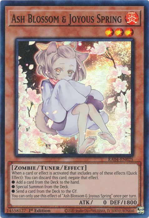 401 Games Canada - Ash Blossom & Joyous Spring (Alternate Art) - RA04