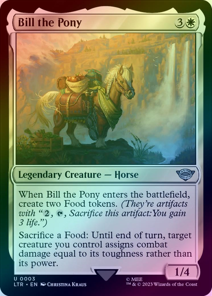Bill the Pony (Foil) (LTR)