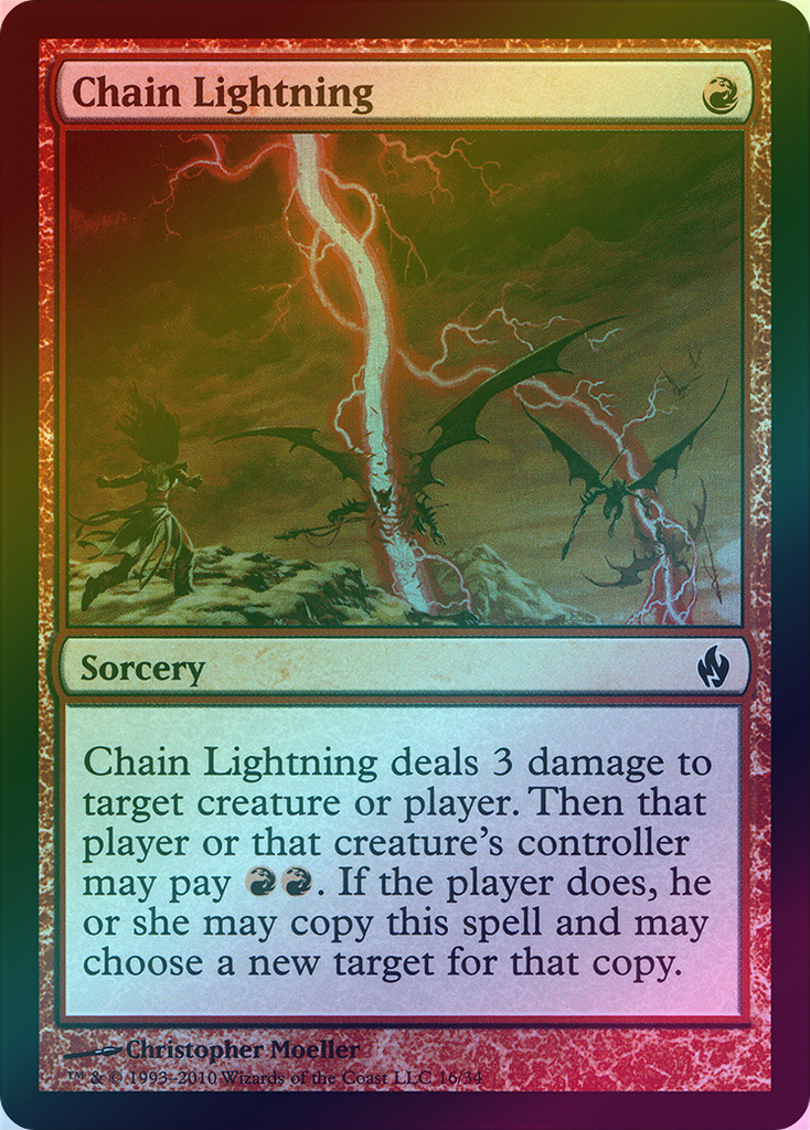 401 Games Canada Chain Lightning (Foil) (PD2)