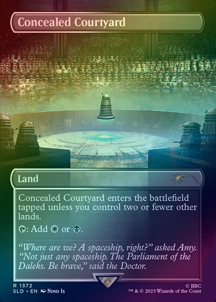 Secret Lair Doctor Who Magic: The Gathering Secret Lair Dr Who: The Dalek Lands Foil Edition - 5 Full Art Land Cards Magic The Gathering Secret Lair Secret Lair Doctor Who Magic: The Gathering Secret Lair Dr Who: The Dalek Lands Foil Edition - 5 Full Art Land Cards Magic The Gathering Secret Lair