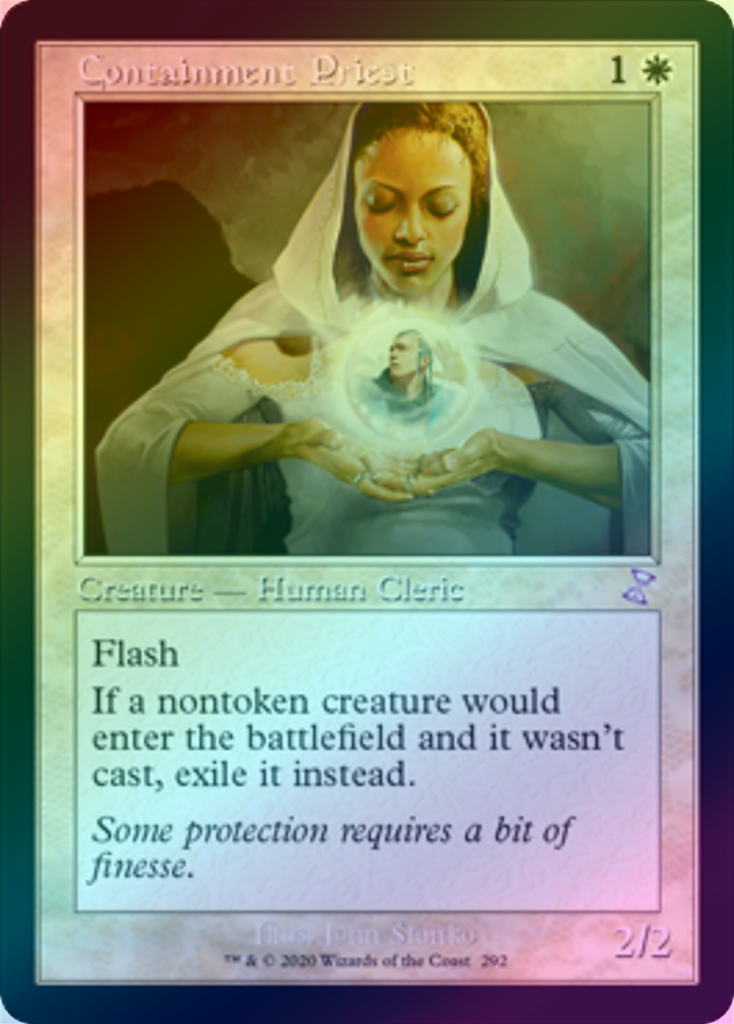 401 Games Canada - Containment Priest - Retro Frame (Foil) (TSR) 401 Games Canada - Containment Priest - Retro Frame (Foil) (TSR)