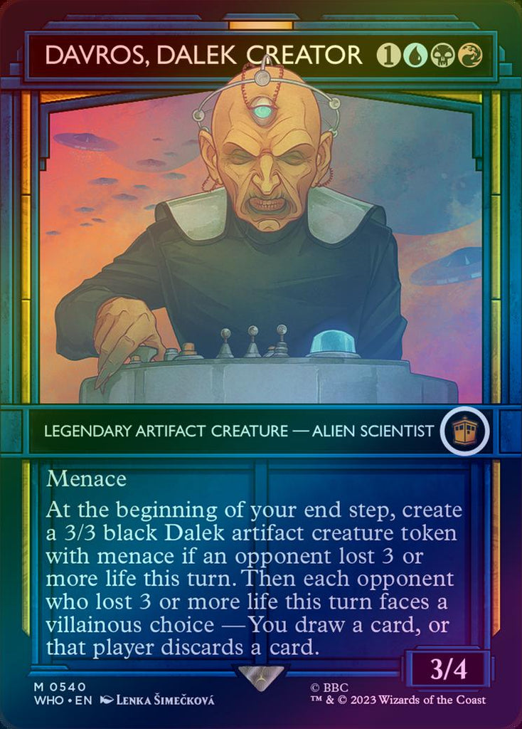 401 Games Canada - Davros, Dalek Creator
