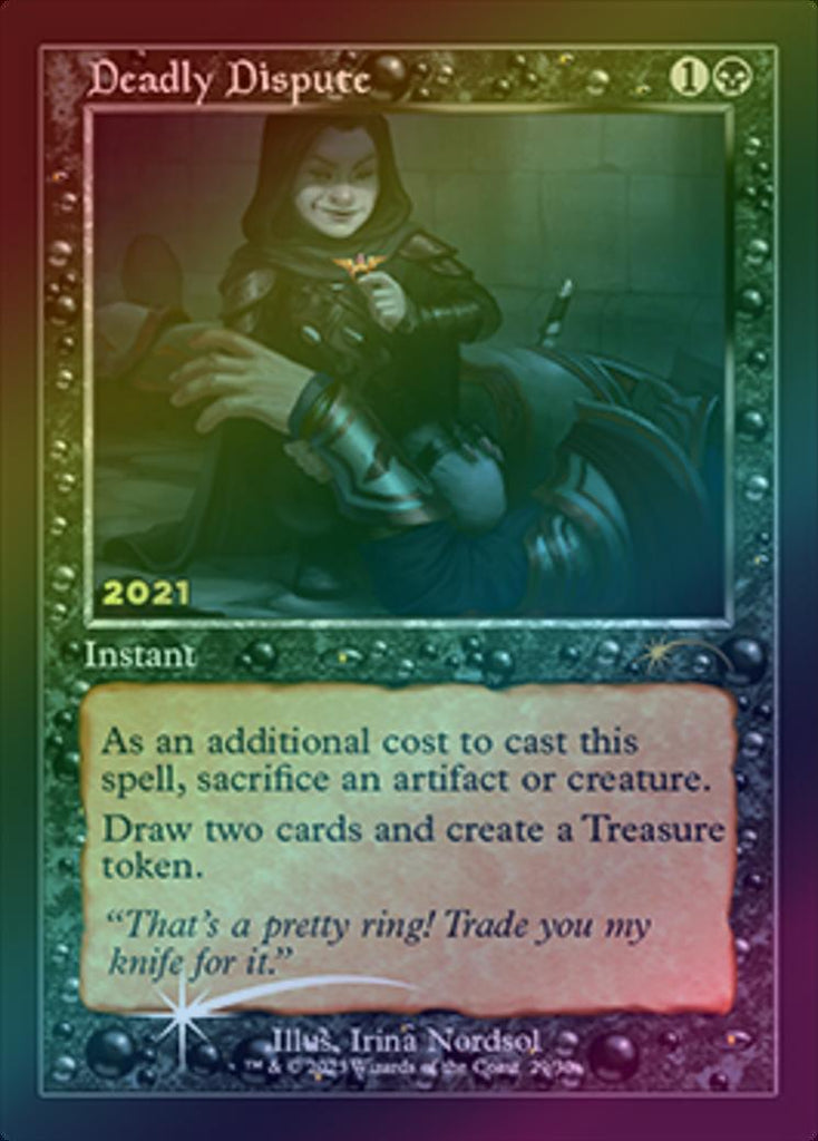401 Games Canada - Deadly Dispute - 30th Anniversary Promo (Foil) (P30A) 401 Games Canada - Deadly Dispute - 30th Anniversary Promo (Foil) (P30A)