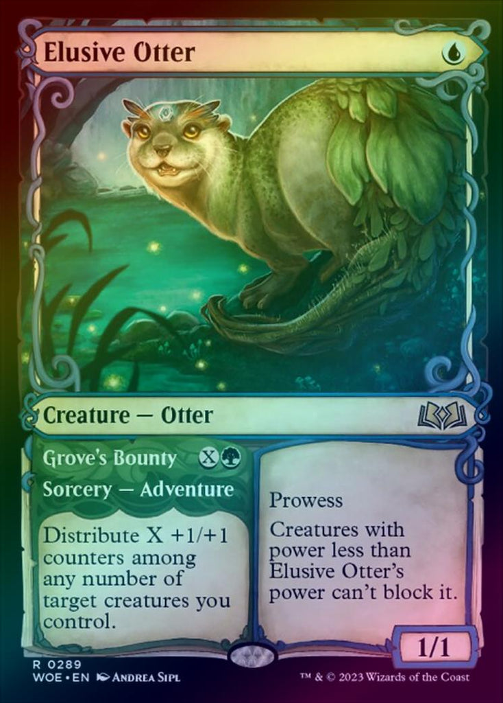401 Games Canada - Elusive Otter // Grove's Bounty - Showcase (Foil) (WOE) 401 Games Canada - Elusive Otter // Grove's Bounty - Showcase (Foil) (WOE)