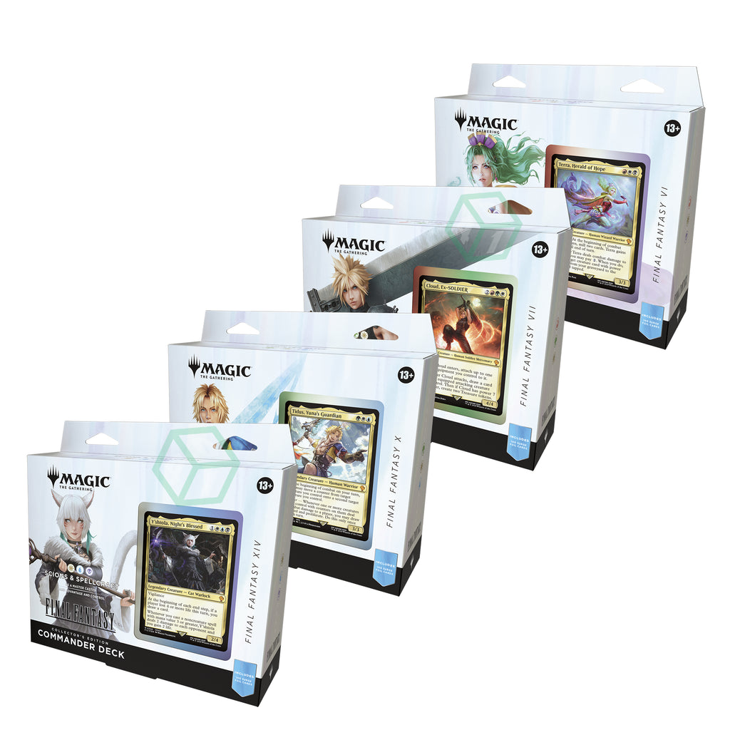 mtg collectors edition commander deck 401 Games Canada - MTG - Universes Beyond: Final Fantasy - Commander Deck -  Set of 4