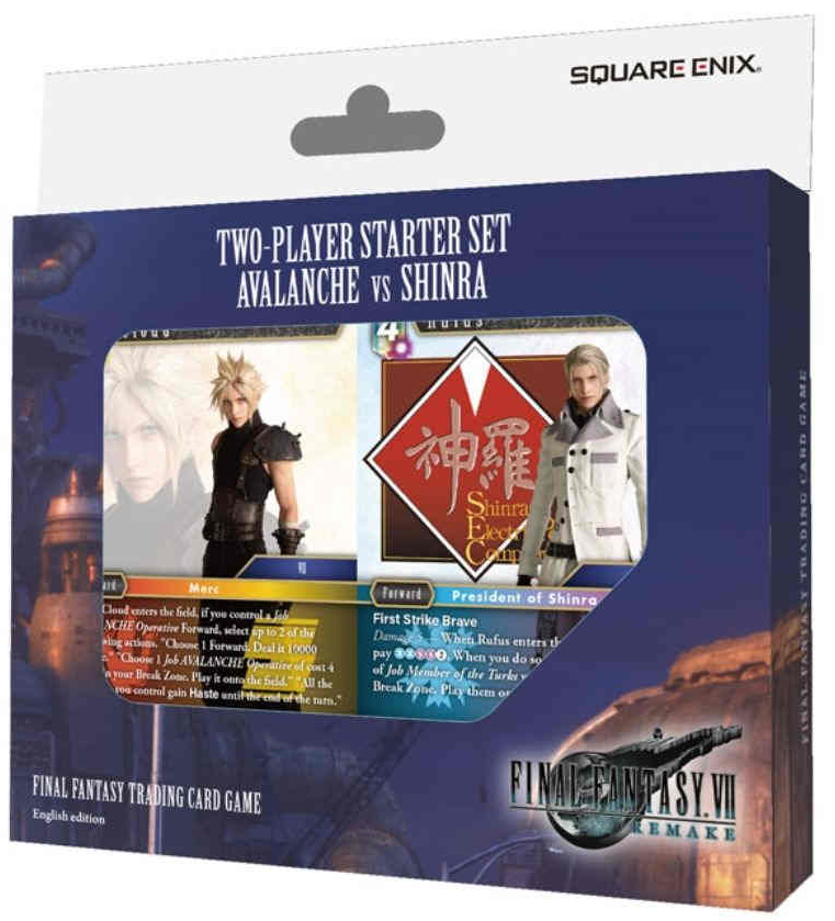 401 Games Canada Final Fantasy Tcg Avalanche Vs Shinra 2 Player Set