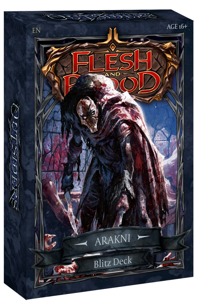 401 Games Canada Flesh and Blood Outsiders Blitz Deck Arakni