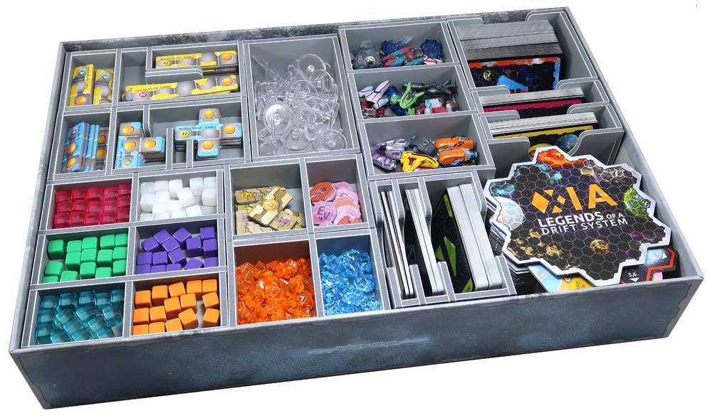 Folded Space Insert Für Xia: Legends Of A Drift System – Organizer Für Brettspiel-Komponenten