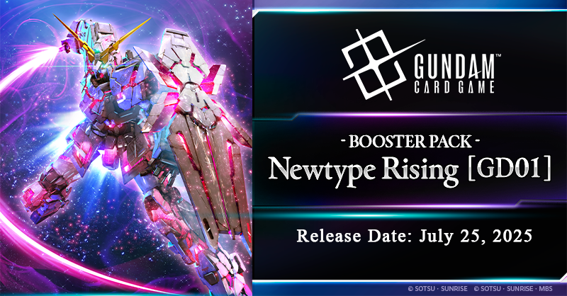 401 Games Canada - Gundam Card Game - GD-01 - Newtype Rising