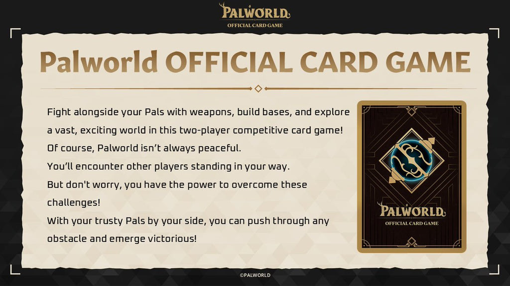 401 Games Canada - Palworld Card Game - Dawn of Palpagos Booster