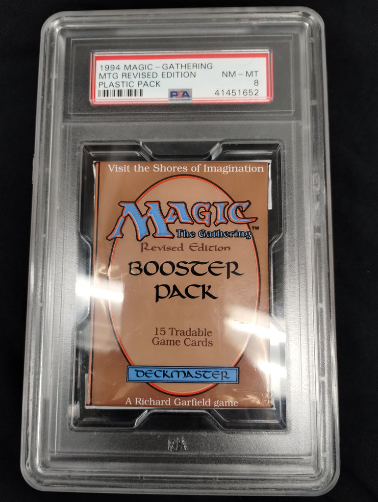 401 Games Canada - MTG Revised Edition Booster Pack - Beckett (BGS) Graded 8 401 Games Canada - MTG Revised Edition Booster Pack - Beckett (BGS) Graded 8