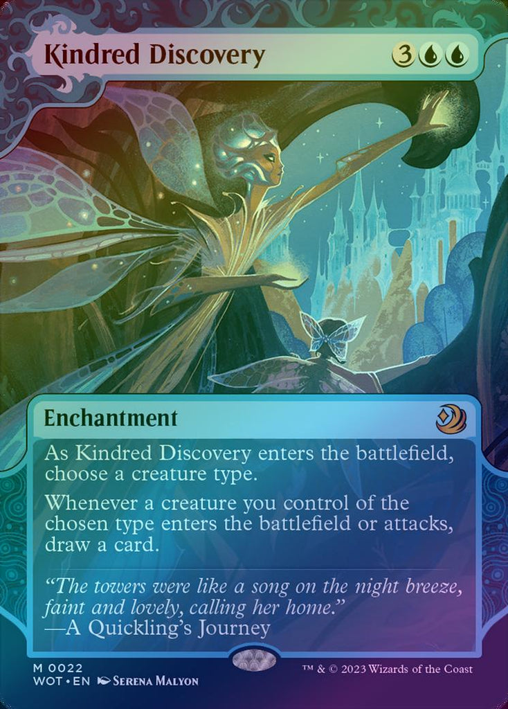 kindred mtg cards Kindred Boon [Secret Lair: Angels] – Card Citadel main image 1