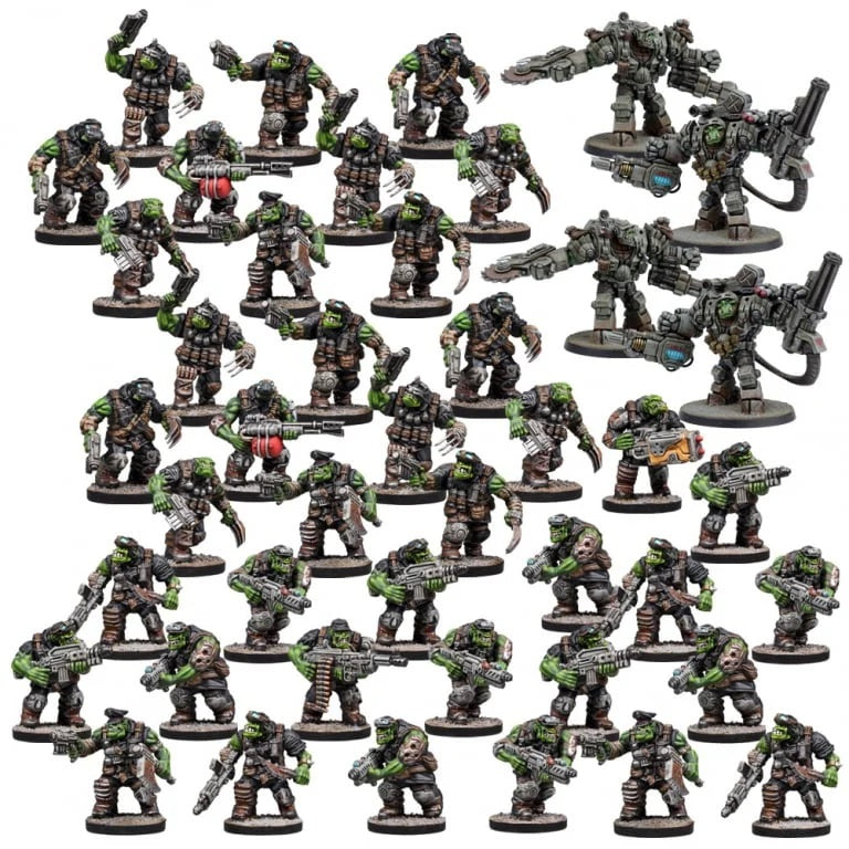 Firefight Battle Of Cabot III Starter Set - 2-Player Marauders Vs. Enforcers, 70+ Miniatures, Tabletop Wargame - View #8