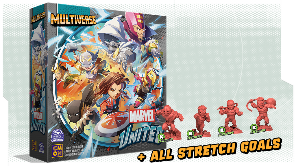 Marvel United: Multiverse Kickstarter Pledge (Pre-Order)