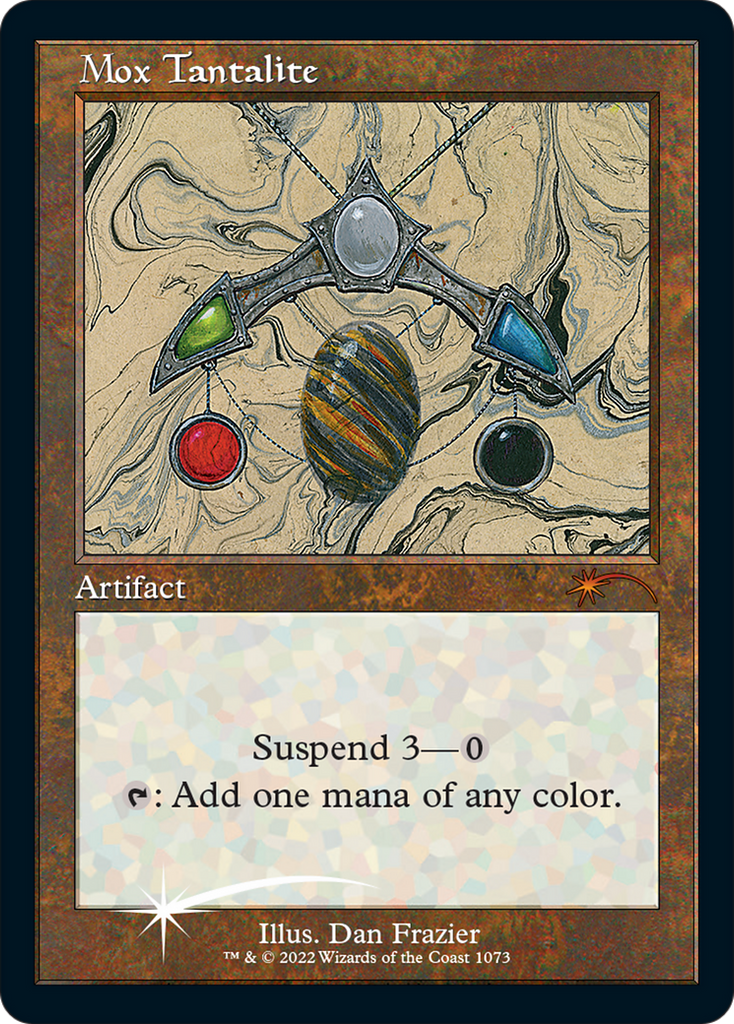 マジック：ザ・ギャザリング Dan Frazier's Mox Box Etched Edition 👑 Secret Lair Dan Frazier's Mox Box Etched FOIL Mox Opal