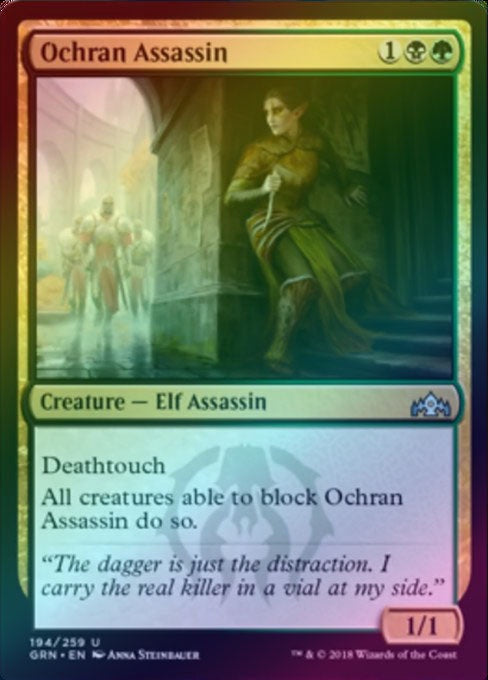 Carta Magic: The Gathering - Ochran Assassin (194/259) - Gremios De Ravnica, Rareza Poco Común