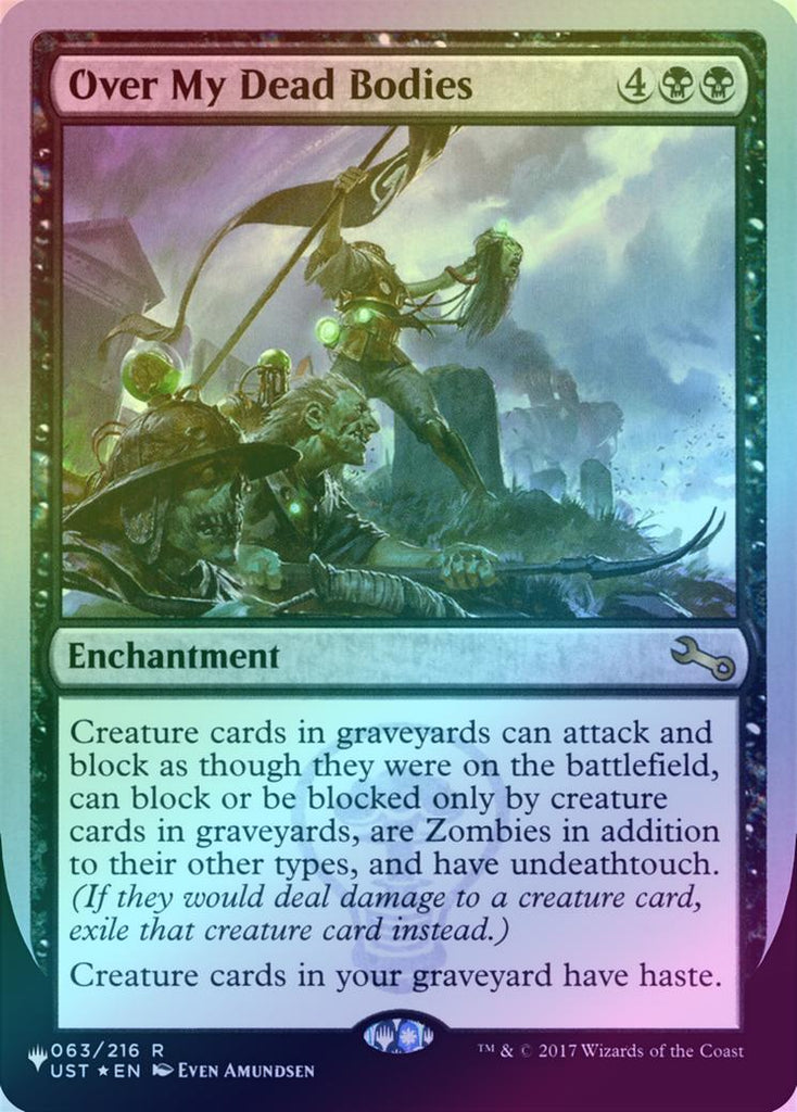 401 Games Canada Over My Dead Bodies (Foil) (UPLIST)