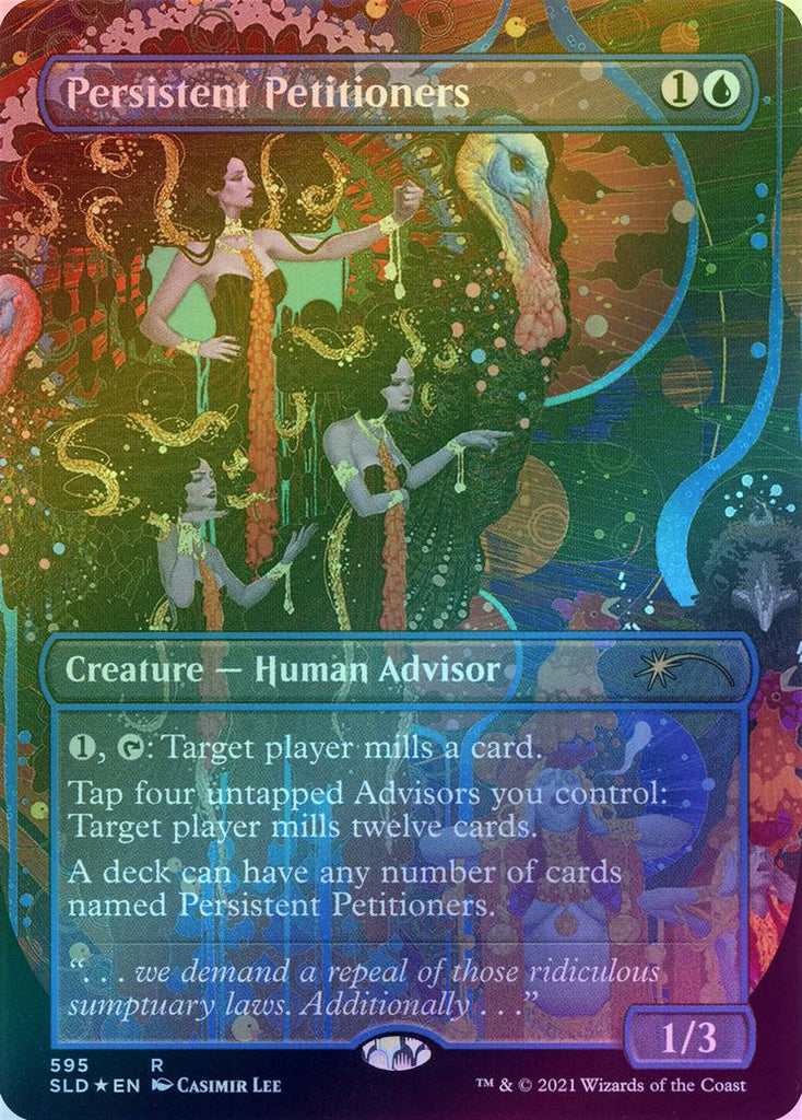 マジック：ザ・ギャザリング MTG Persistent Peritioners SLD Persistent-Petitioners-595-