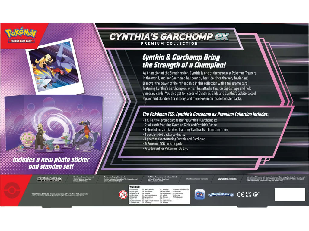 Cynthia's Garchomp EX プレミアムコレクション Pokémon TCG: Cynthia's Garchomp ex Premium Collection
