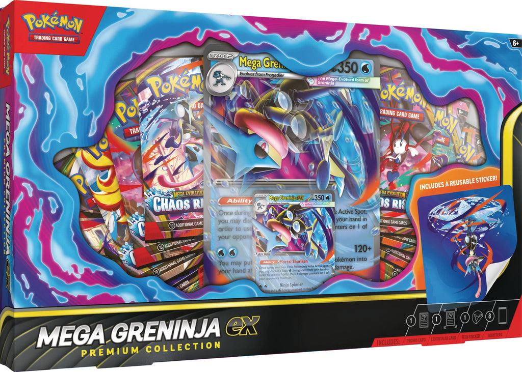 401 Games Canada - Pokemon - Mega Greninja ex Premium Collection