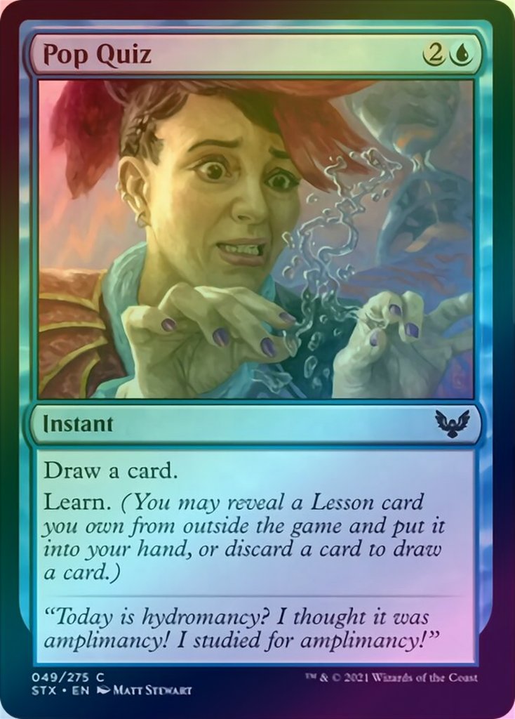 401 Games Canada Pop Quiz (Foil) (STX)