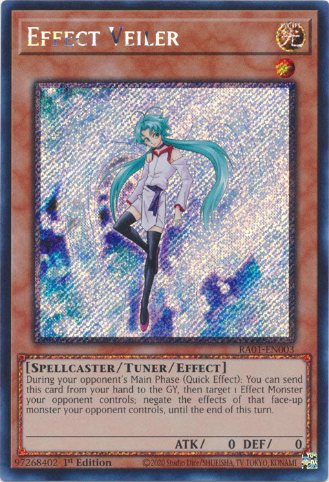 Effect Veiler Platinum Secret Yugioh 25th Rarity Collection | Meses Sin
