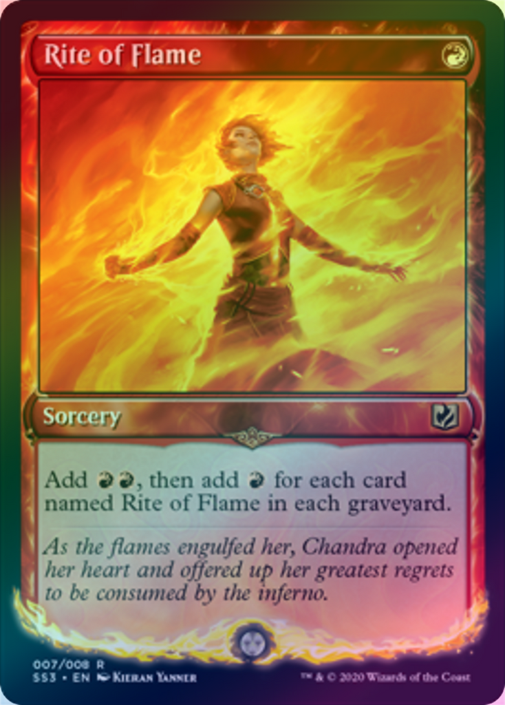MTG/炎の儀式/Rite of Flame(SS3)Foil×4 401 Games Canada - Rite of Flame (Foil) (SS3)