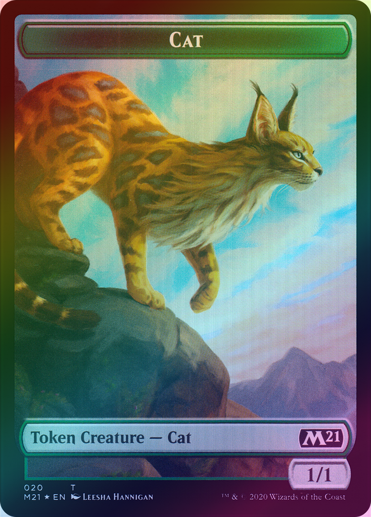 401 Games Canada - Soldier // Cat (020) Token (Foil) (TM21)