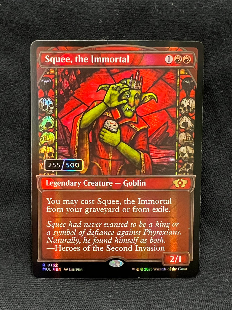 401 Games Canada - Squee, the Immortal - Double Rainbow Serialized Foil
