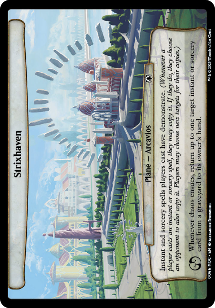 mtg planechase card size 401 Games Canada - Strixhaven