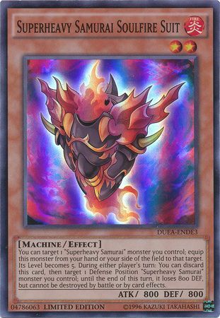 Galeria De Card:Superheavy Samurai Soulfire Suit | Yu-Gi-Oh! Wiki | Fandom