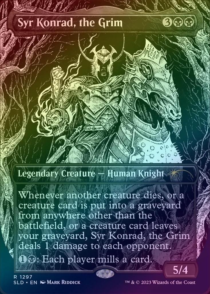 syr konrad mtg final fantasy Konrad, the Grim MAGIC: THE GATHERING card illustration in support of the Death is Temporary, Metal is Forever Secret Lair Summer Superdrop 2023. @mtgsecretlair @wizards_magic #magicthegathering #mtg #secretlair #secretlairmtg #secretlairdrop Magic The Gathering Final Fantasy