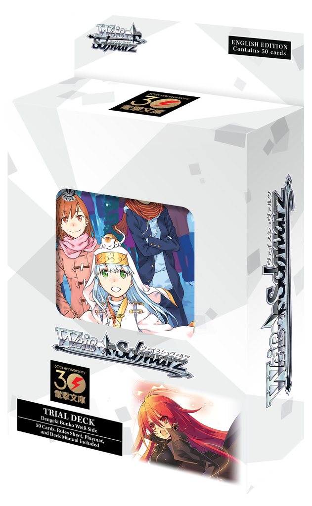401 Games Canada - Weiss Schwarz - Dengeki Bunko Weiss Side Trial Deck 401 Games Canada - Weiss Schwarz - Dengeki Bunko Weiss Side Trial Deck