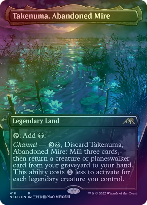 401 Games Canada - Takenuma, Abandoned Mire - Borderless (NEO) (Foil)