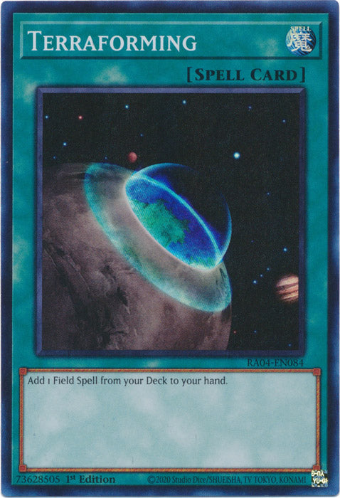 Terraforming DUOV-EN088 1st Edition Ultra Rare LP + BONUS